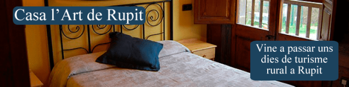Allotjament Rupit Casa l'Art