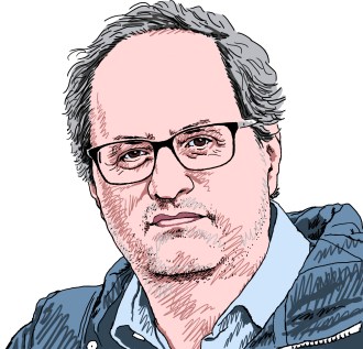 Quim Torra. Dinuix Rev. El Temps
